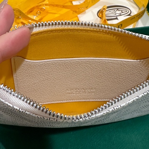 Goyard Senat Mini Pouch White Blanc - Picture 2 of 3